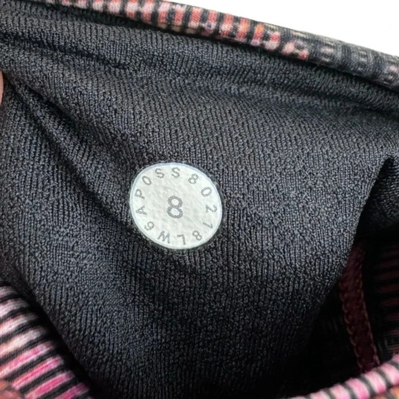 Lululemon On Pace Crop Sun Dazed Multi Pink - Picture 6 of 11